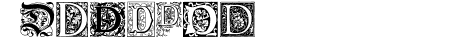 Ornamental Initials D