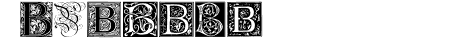 Ornamental Initials B