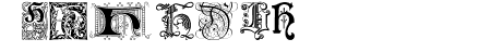 Ornamental Initials H