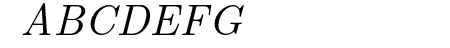 LMRoman10-Italic