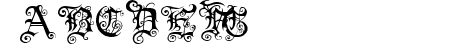 Pauls Swirly Gothic Font