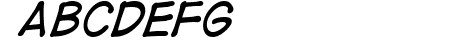DigitalStrip  Italic