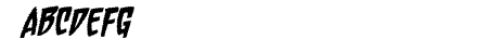 Chainsawz BB Italic