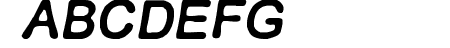 RETRO ITALICS