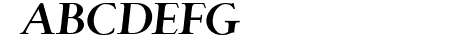 Garava Bold Italic
