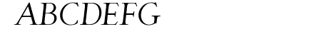 Garava Italic