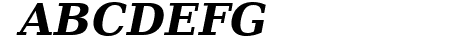 Verajja Serif Bold Italic