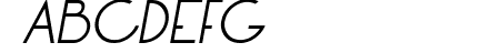 LT Oksana Regular Italic