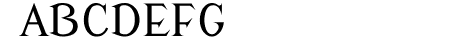 Modern Antiqua Regular