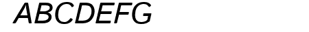 Istok Web Italic