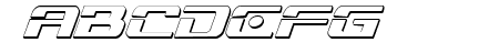 Troopers 3D Italic