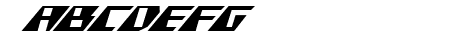 X-Racer Expanded Italic
