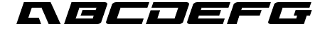 Wildcard Expanded Italic