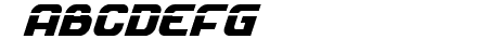 Soldier Laser Italic