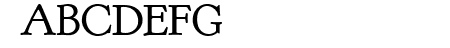 Goudy Bookletter 1911 Reg