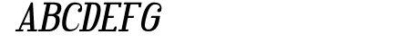 Hindsight Unicode Italic