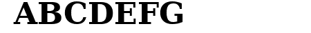 DejaVu Serif Bold