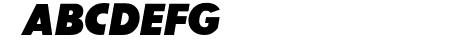 SansSerifExbFLF-Italic