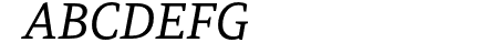 AdamantBG-Italic