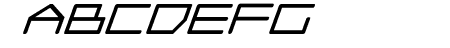 Player 1 Up Black Italic