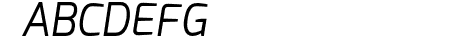 Exo Italic