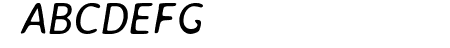 Averia Sans Libre Italic