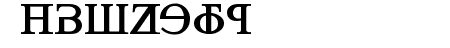Grand Alphabet [Times New