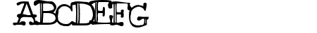 Mattfont Squished  Black