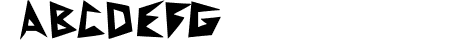 RocketFrog Font