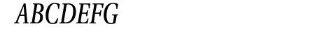 VenturisADFCd-Italic