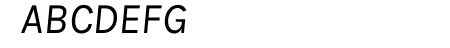 Karla Italic