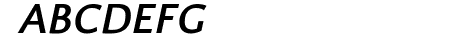 Quattrocento Sans Bold It