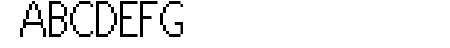 DosStart Default Font