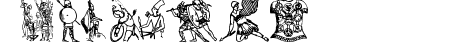 Ancient warriors and weap