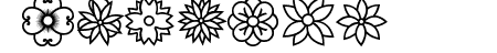 Flowers dots bats tfb