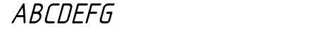 Nordica  LightItalic