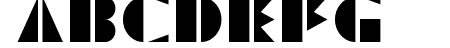 Trifolium Stencil Regular