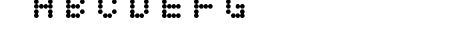 Digital Font by Audrey Re