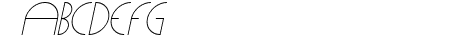 CLiCHE 21 Italic
