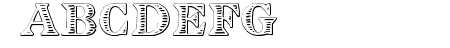 Eingraviert Beveled