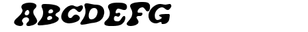 J. Airplane swash Italic
