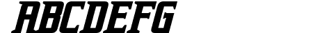 Indiana Bold Italic