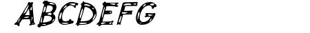 Dalmata Dream Bold Italic