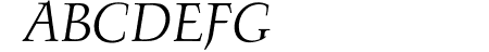 OPTIFavrileLight-Italic