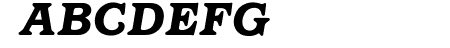 OPTIBarMay-HeavyItalic