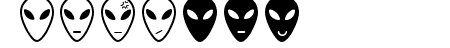 Alien faces St