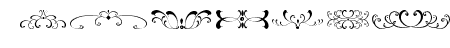 filigrees and ornaments S
