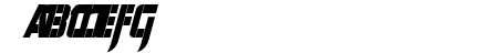 Sharp Avienne Condensed I