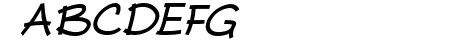 Typo Comica Italic