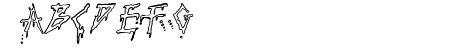 Pauls Bloody Font